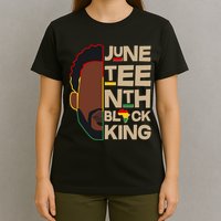 Juneteenth Black King June 19 1865 T-Shirt