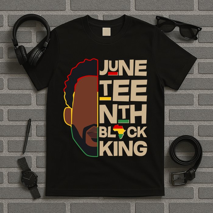 Juneteenth Black King June 19 1865 T-Shirt