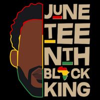 Juneteenth Black King June 19 1865 T-Shirt