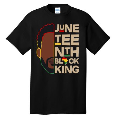 Juneteenth Black King June 19 1865 Tall T-Shirt