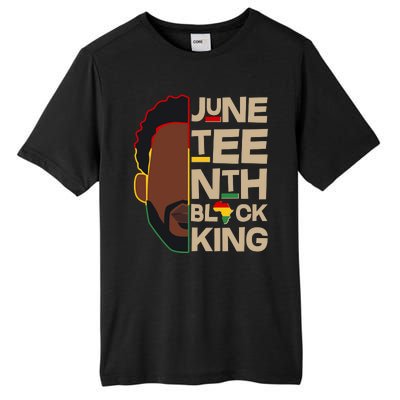 Juneteenth Black King June 19 1865 Tall Fusion ChromaSoft Performance T-Shirt