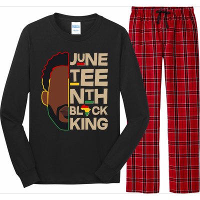 Juneteenth Black King June 19 1865 Long Sleeve Pajama Set