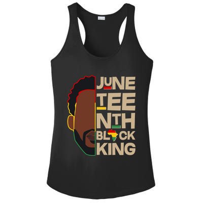 Juneteenth Black King June 19 1865 Ladies PosiCharge Competitor Racerback Tank