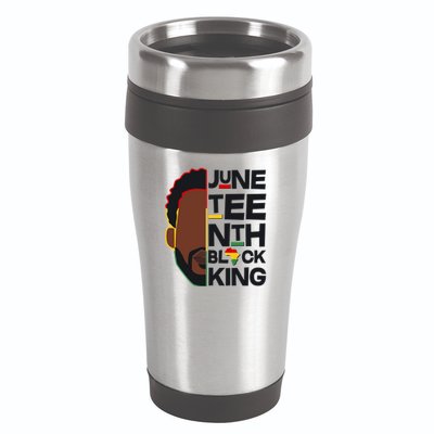 Juneteenth Black King June 19 1865 16oz Travel Tumbler