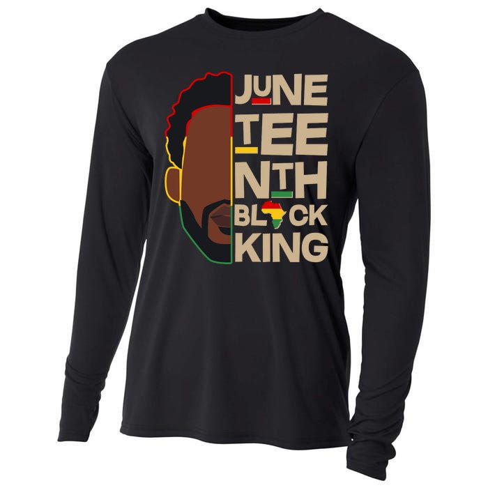 Juneteenth Black King June 19 1865 Cooling Performance Long Sleeve Crew