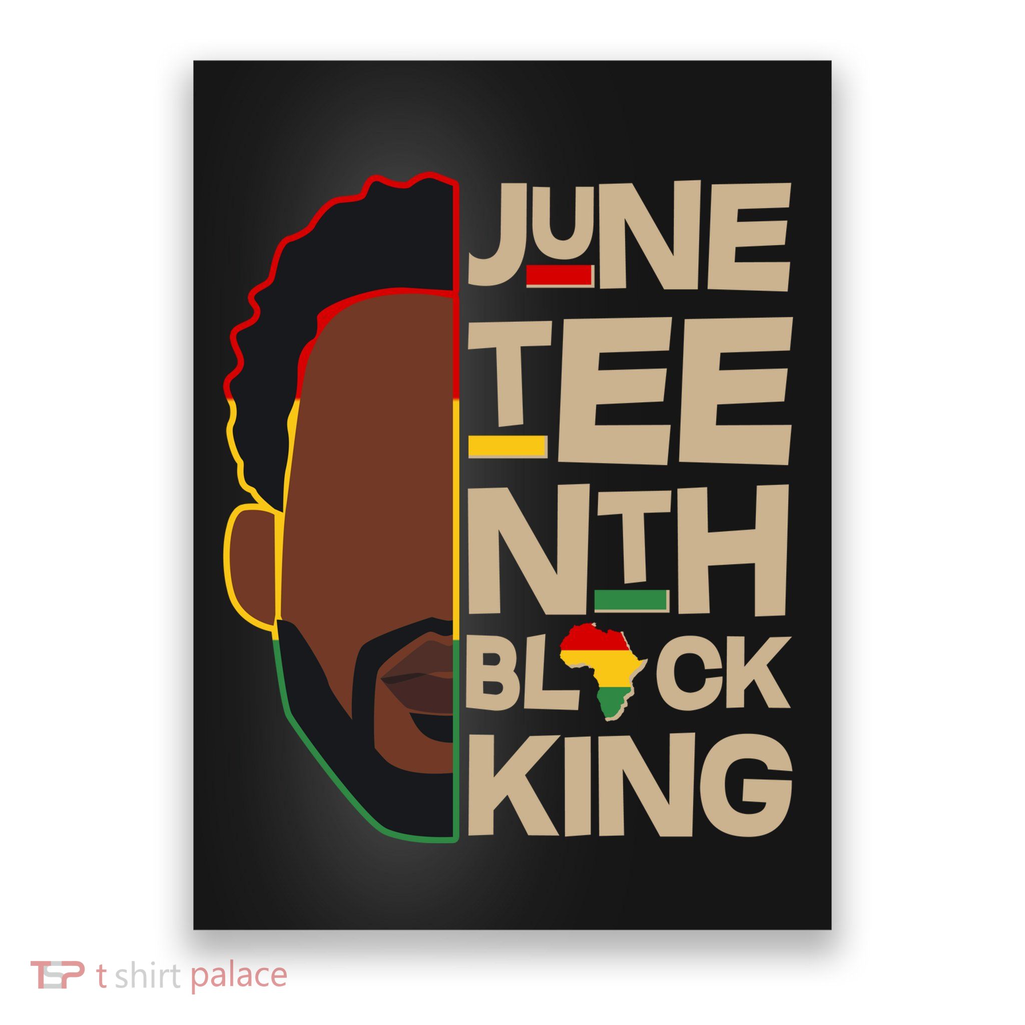 Juneteenth Black King June 19 1865 Poster