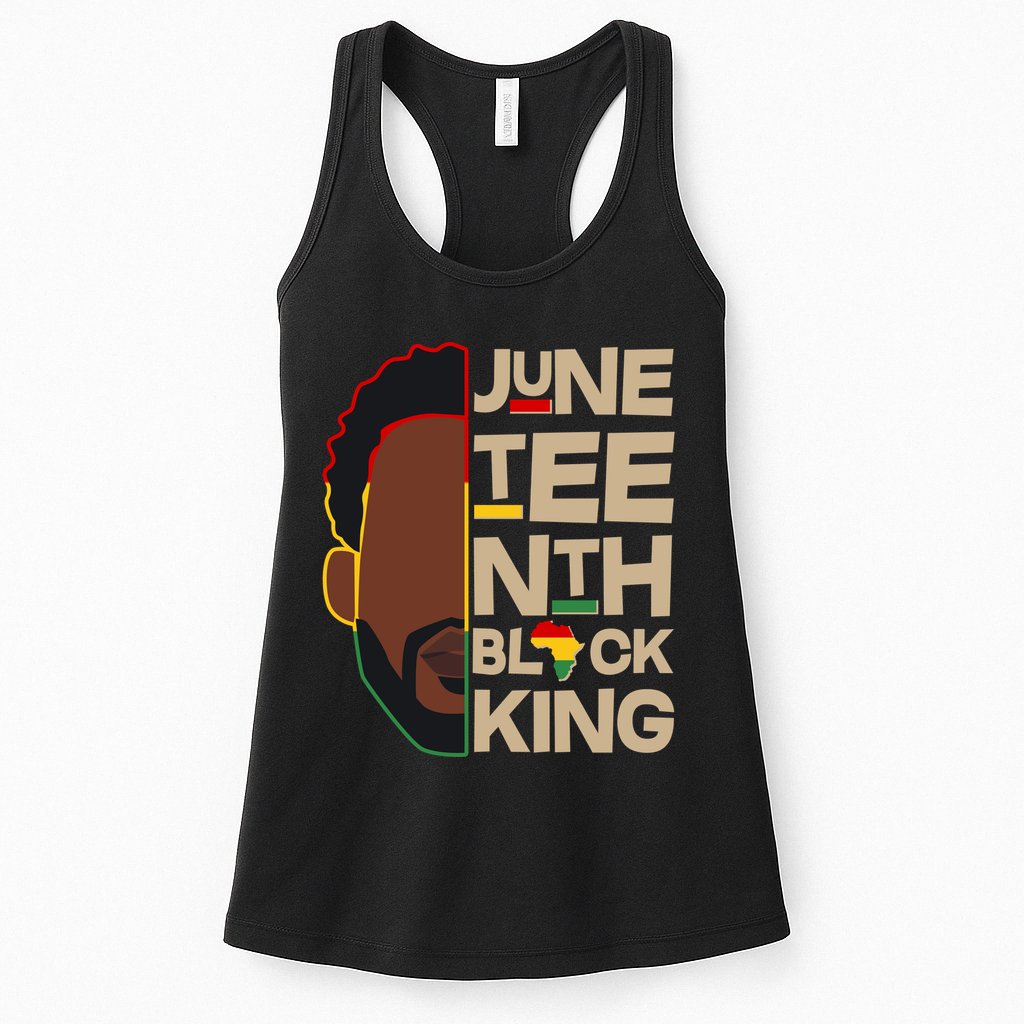 Juneteenth Black King June 19 1865 Womens Tank Top