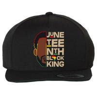 Juneteenth Black King June 19 1865 Wool Snapback Cap