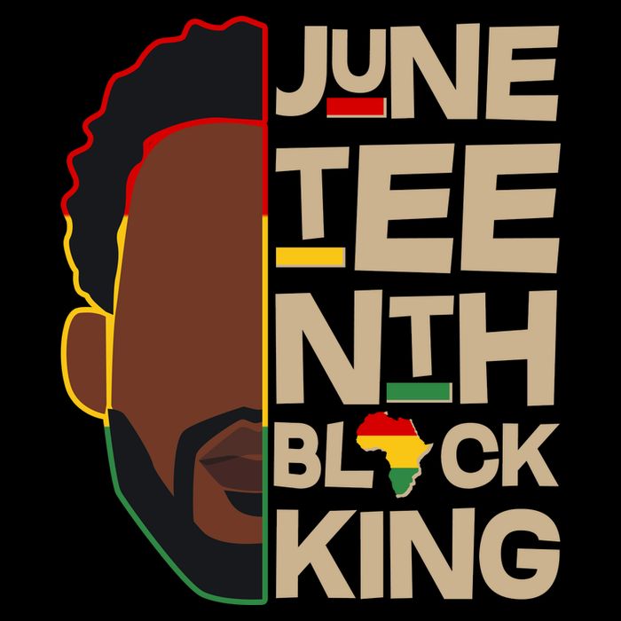 Juneteenth Black King June 19 1865 Zip Tote Bag