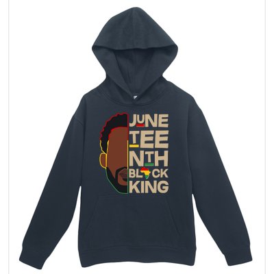 Juneteenth Black King June 19 1865 Urban Pullover Hoodie