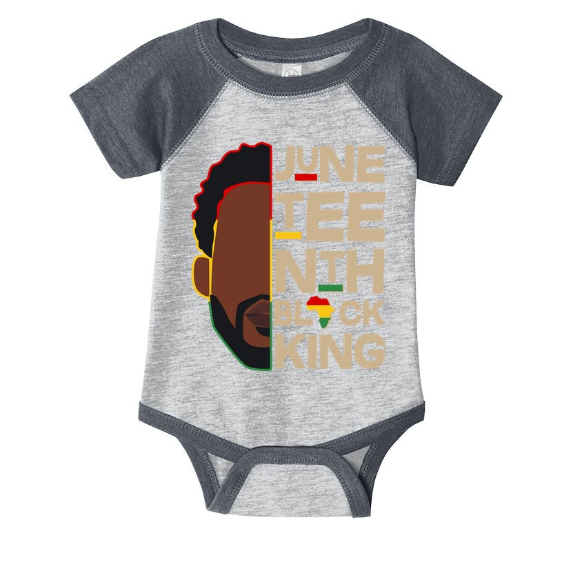 Juneteenth Black King June 19 1865 Infant Baby Jersey Bodysuit