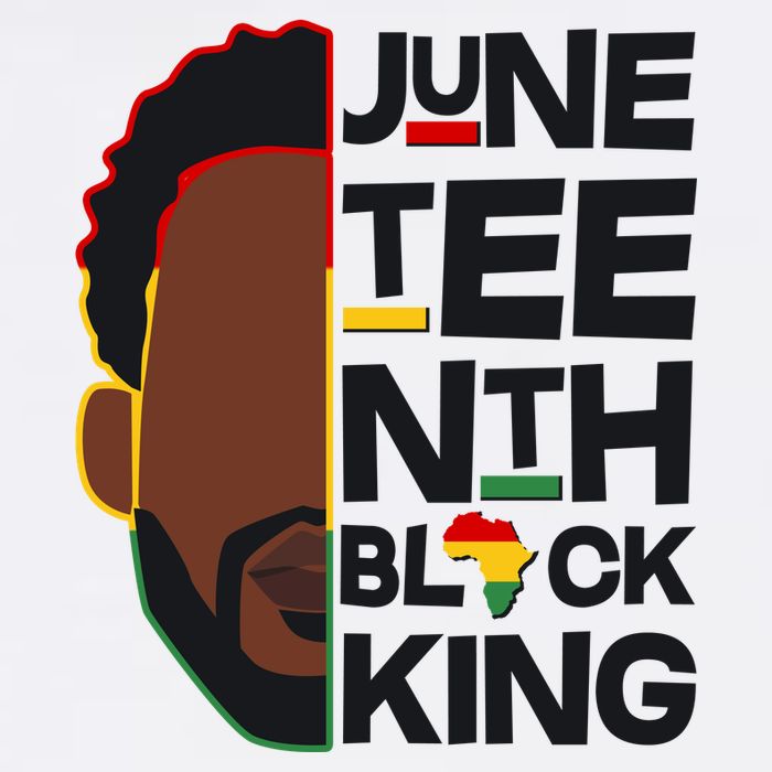 Juneteenth Black King June 19 1865 Garment-Dyed Sweatshirt