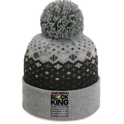 Juneteenth Black King Nutrition Facts The Baniff Cuffed Pom Beanie