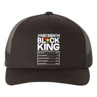 Juneteenth Black King Nutrition Facts Yupoong Adult 5-Panel Trucker Hat