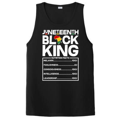 Juneteenth Black King Nutrition Facts PosiCharge Competitor Tank