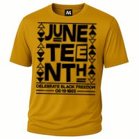 Juneteenth Celebrate Black Freedom 06-19-1865 Cooling Performance Crew T-Shirt