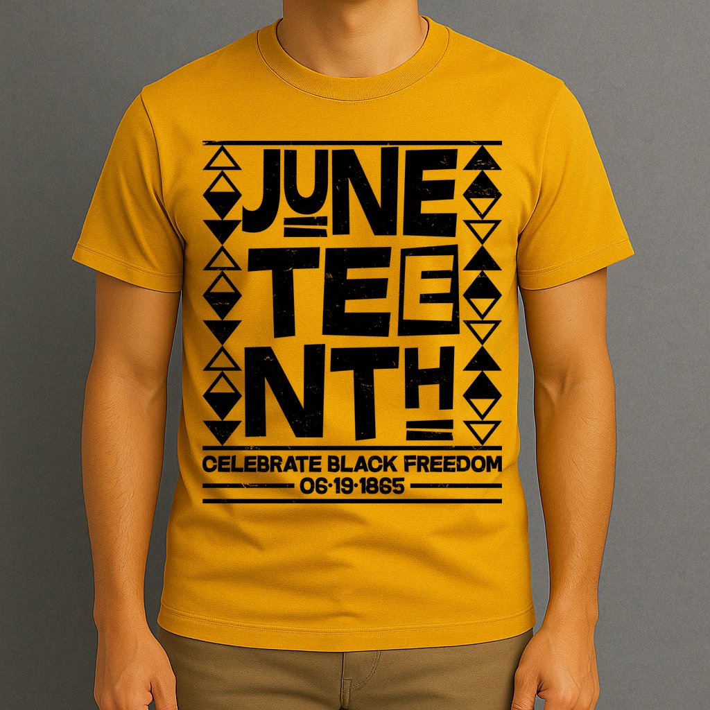 Juneteenth Celebrate Black Freedom 06-19-1865 T-Shirt