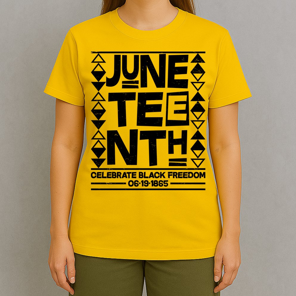 Juneteenth Celebrate Black Freedom 06-19-1865 T-Shirt
