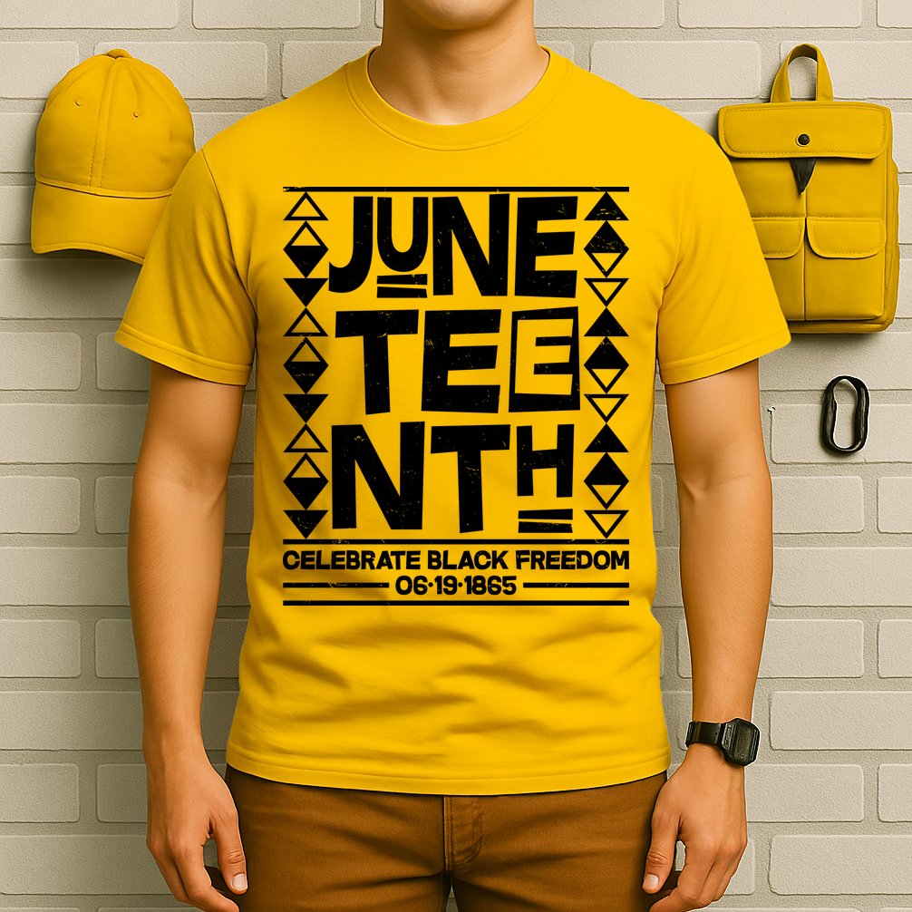 Juneteenth Celebrate Black Freedom 06-19-1865 T-Shirt