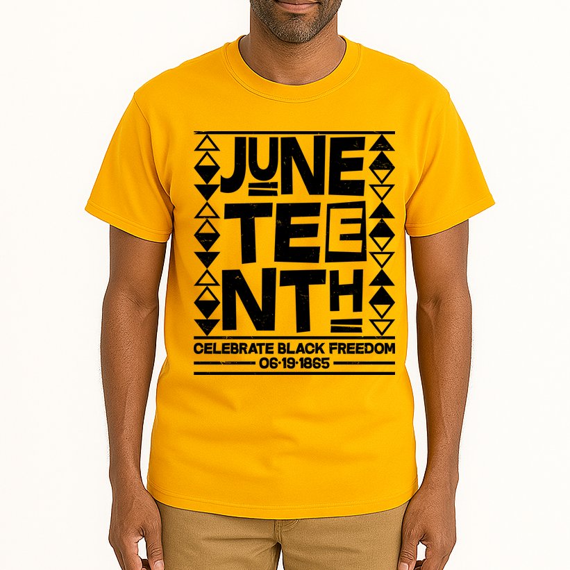 Juneteenth Celebrate Black Freedom 06-19-1865 Tall T-Shirt
