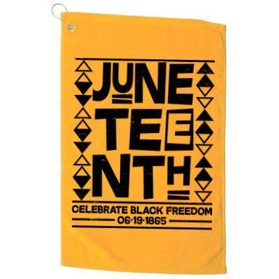 Juneteenth Celebrate Black Freedom 06-19-1865 Golf Towel