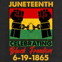Juneteenth Celebrating Black Freedom 6-19-1865 Breaking The Chains Cool Comfort Performance Bucket Hat