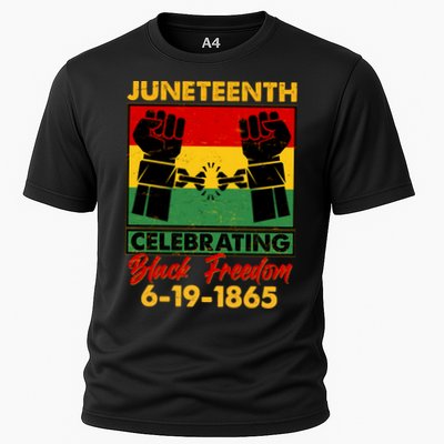 Juneteenth Celebrating Black Freedom 6-19-1865 Breaking The Chains Performance Shirt