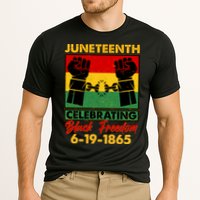 Juneteenth Celebrating Black Freedom 6-19-1865 Breaking The Chains Cooling Performance Crew T-Shirt