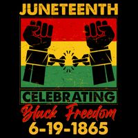 Juneteenth Celebrating Black Freedom 6-19-1865 Breaking The Chains Cooling Performance Crew T-Shirt