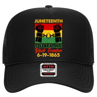 Juneteenth Celebrating Black Freedom 6-19-1865 Breaking The Chains Trucker Hat