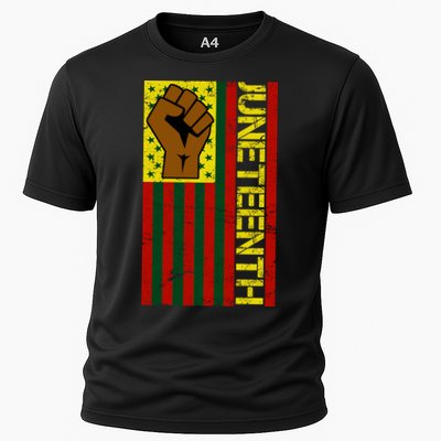 Juneteenth Flag Independence Day Vintage Celebration Performance Shirt
