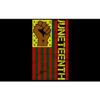 Juneteenth Flag Independence Day Vintage Celebration Bumper Sticker