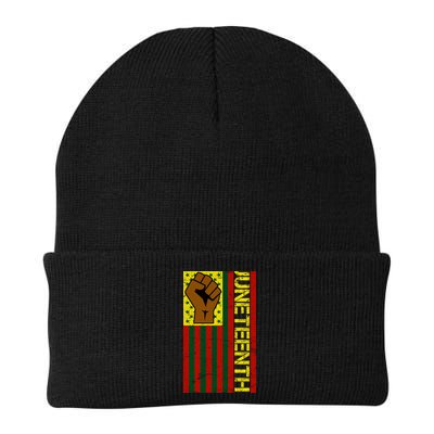 Juneteenth Flag Independence Day Vintage Celebration Beanie