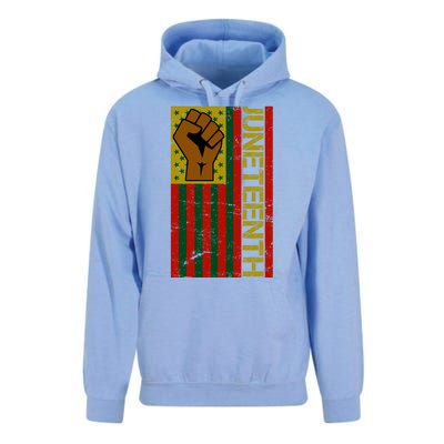 Juneteenth Flag Independence Day Vintage Celebration Unisex Surf Hoodie