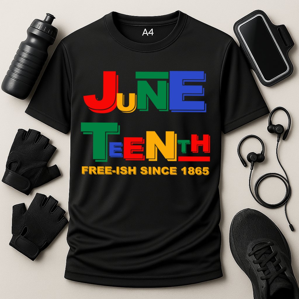 Juneteenth Free-ish Since 1865 Performance Shirt