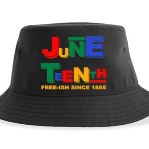 Juneteenth Free-ish Since 1865 Sustainable Bucket Hat