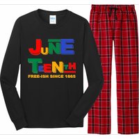 Juneteenth Free-ish Since 1865 Long Sleeve Pajama Set