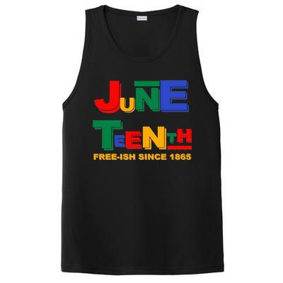 Juneteenth Free-ish Since 1865 PosiCharge Competitor Tank