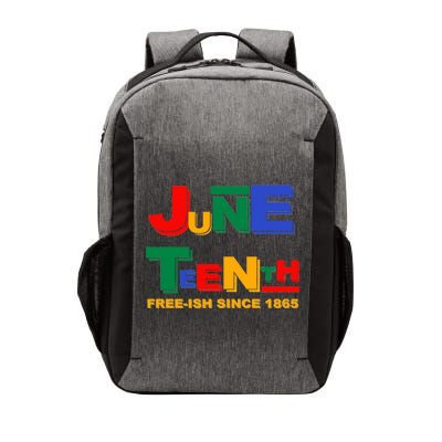 Juneteenth Free-ish Since 1865 Vector Backpack