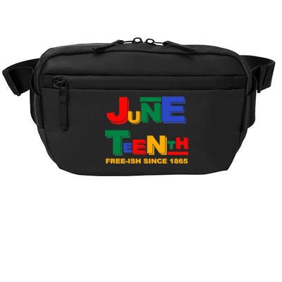 Juneteenth Free-ish Since 1865 Crossbody Pack