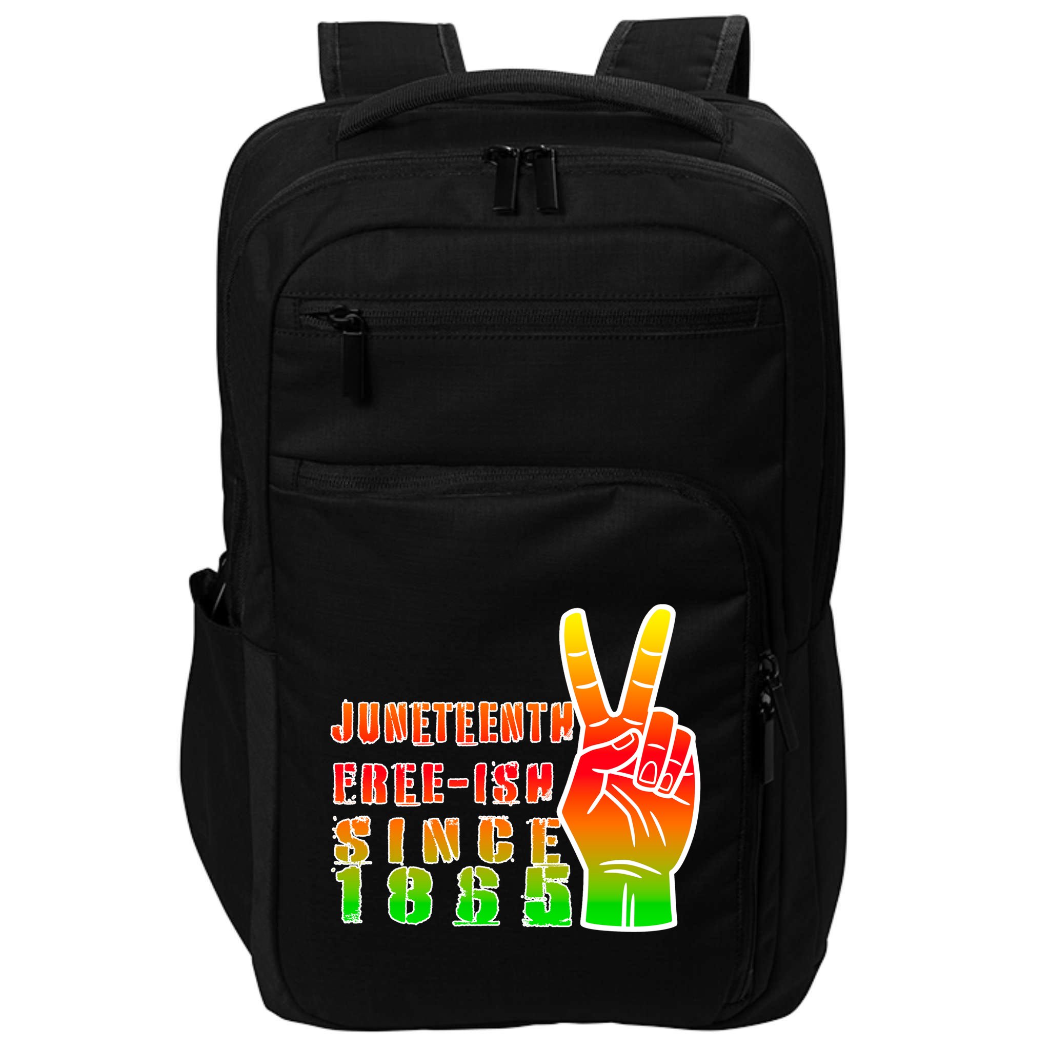 Juneteenth Freedom Day African American June 19th 1965 Impact Tech Backpack