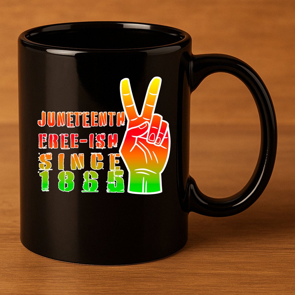 Juneteenth Freedom Day African American June 19th 1965 11oz C Handle Ceramic Mug