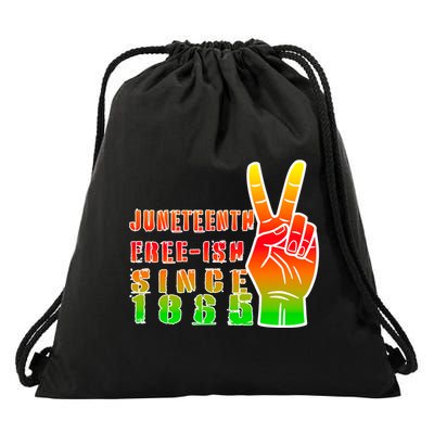 Juneteenth Freedom Day African American June 19th 1965 Drawstring Bag
