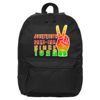 Juneteenth Freedom Day African American June 19th 1965 16 in Basic Backpack