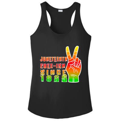 Juneteenth Freedom Day African American June 19th 1965 Ladies PosiCharge Competitor Racerback Tank