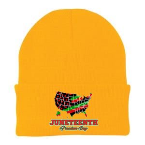 Juneteenth Freedom Day USA Knit Cap Winter Beanie