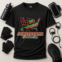 Juneteenth Freedom Day USA Cooling Performance Crew T-Shirt