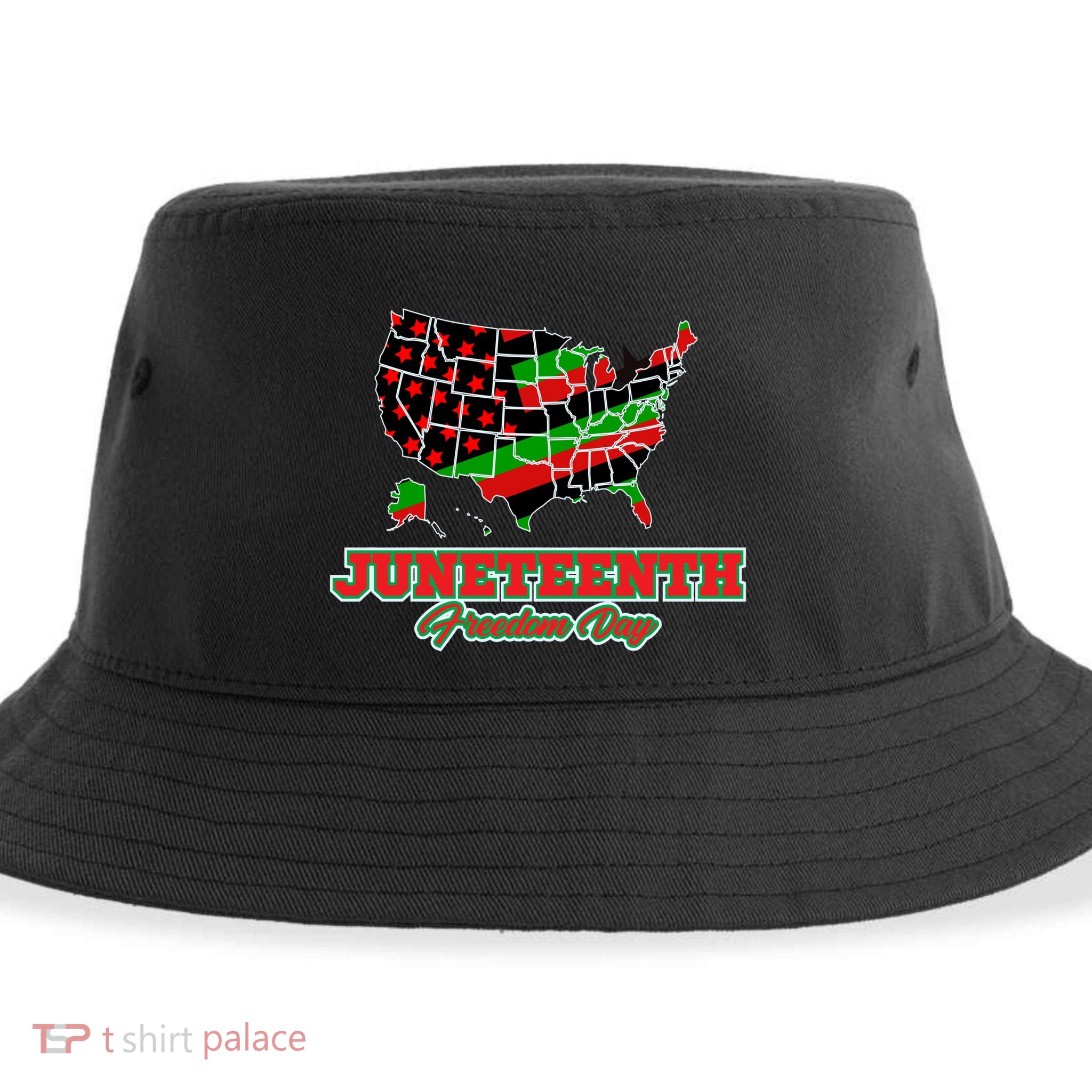 Juneteenth Freedom Day USA Sustainable Bucket Hat