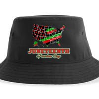 Juneteenth Freedom Day USA Sustainable Bucket Hat