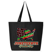 Juneteenth Freedom Day USA 25L Jumbo Tote